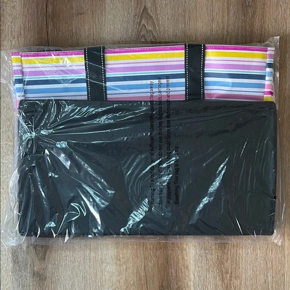 SCOUT Original Deano Stripe a Pose Tote Bag NWT Size 19" W x 15" H x 10" D - Picture 8 of 8